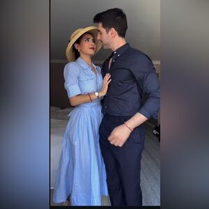 Zara ZW Collection Poplin Shirt Dress Size XS